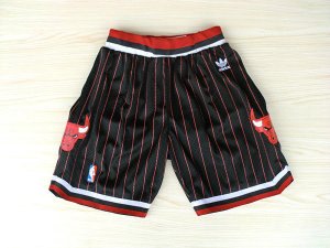 Maillot De Basket Chicago Bulls Eyed Engrener Fan Version Noir Stripe Short